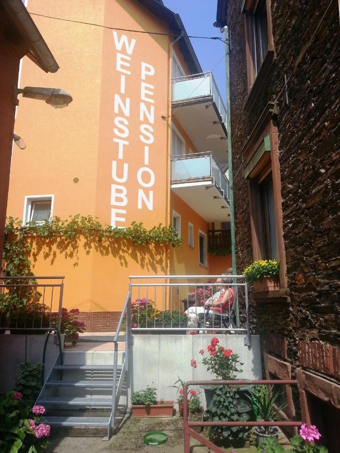 Weinstube Pension Moselbluemchen Zeltingen-Rachtig Exteriör bild