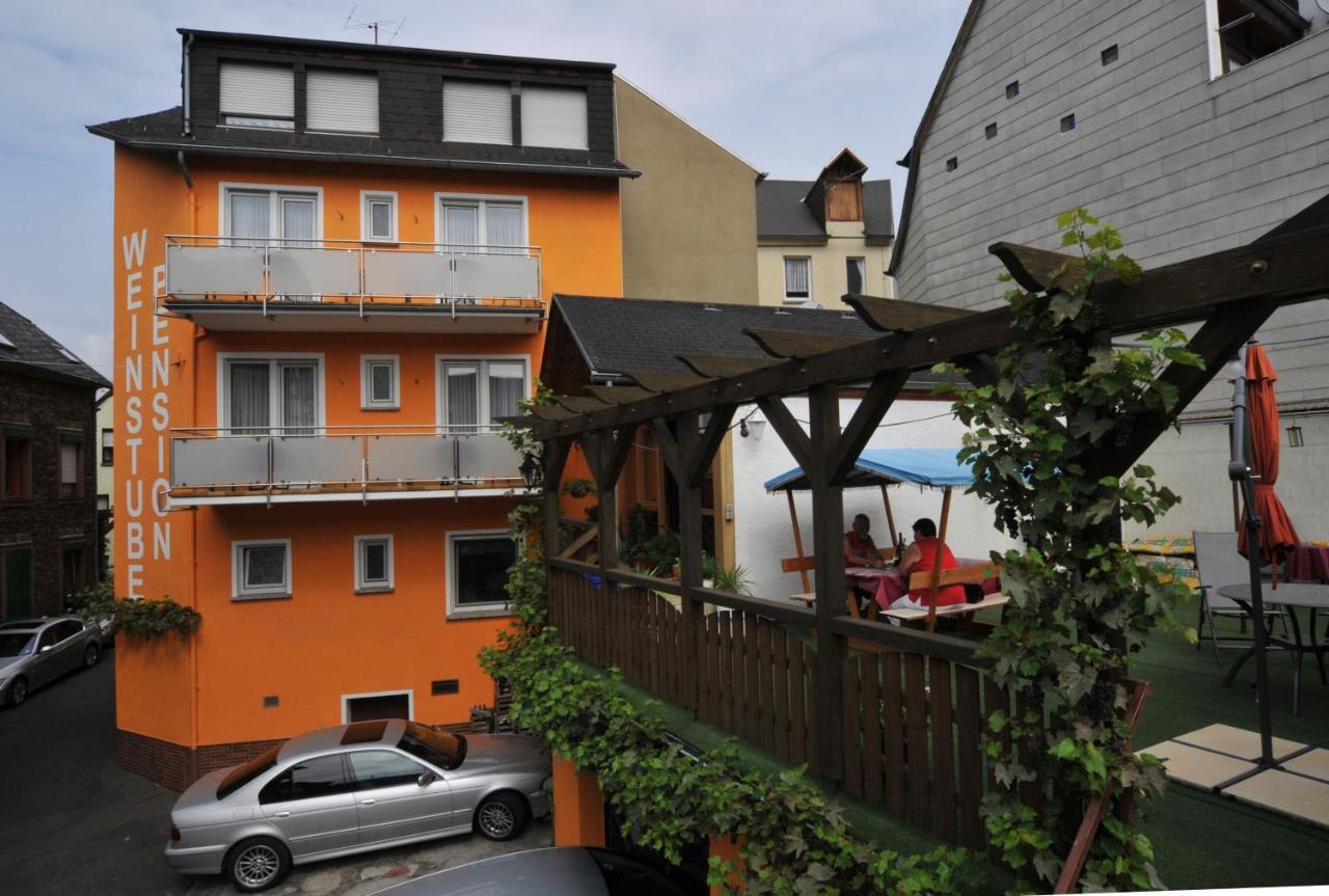 Weinstube Pension Moselbluemchen Zeltingen-Rachtig Exteriör bild